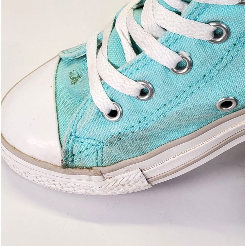 Rare Converse Kids Chuck Taylor All Star Aqua Dog Airplane Size 3 1803 - Picture 9 of 13